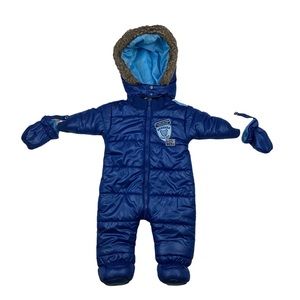 Absorba Snowsuit 3-6 Month Blue